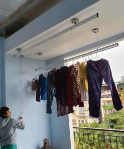 Giàn phơi hòa phát ks 980 hệ 12 lò xo mẫu 2026