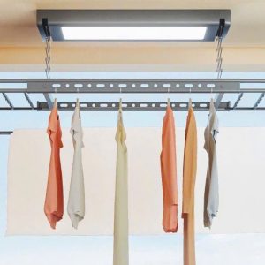 giàn phơi điều khiển BJO2 MÀU NÂU BẠC